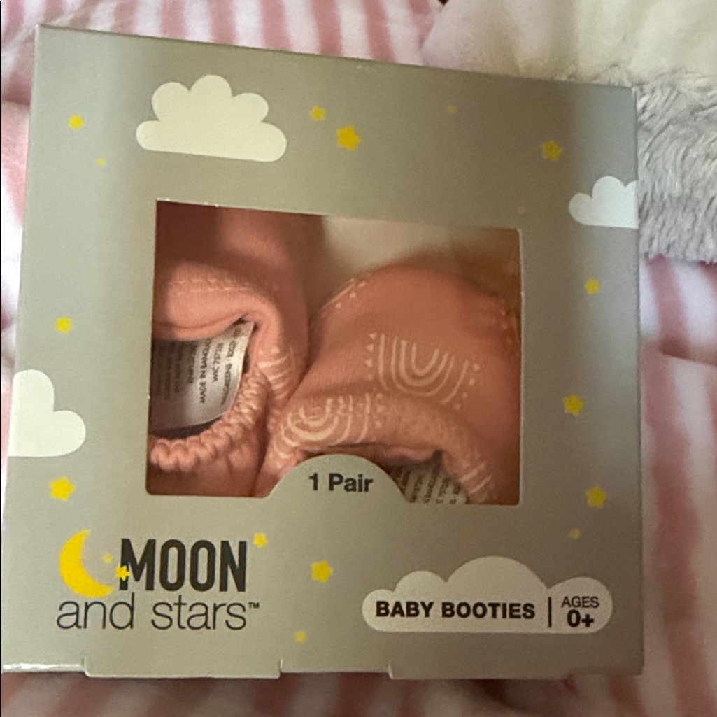 Baby Booties In Pink